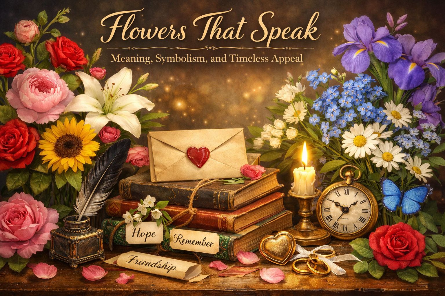 Flowers That Speak: Meaning, Symbolism, and Timeless Appeal