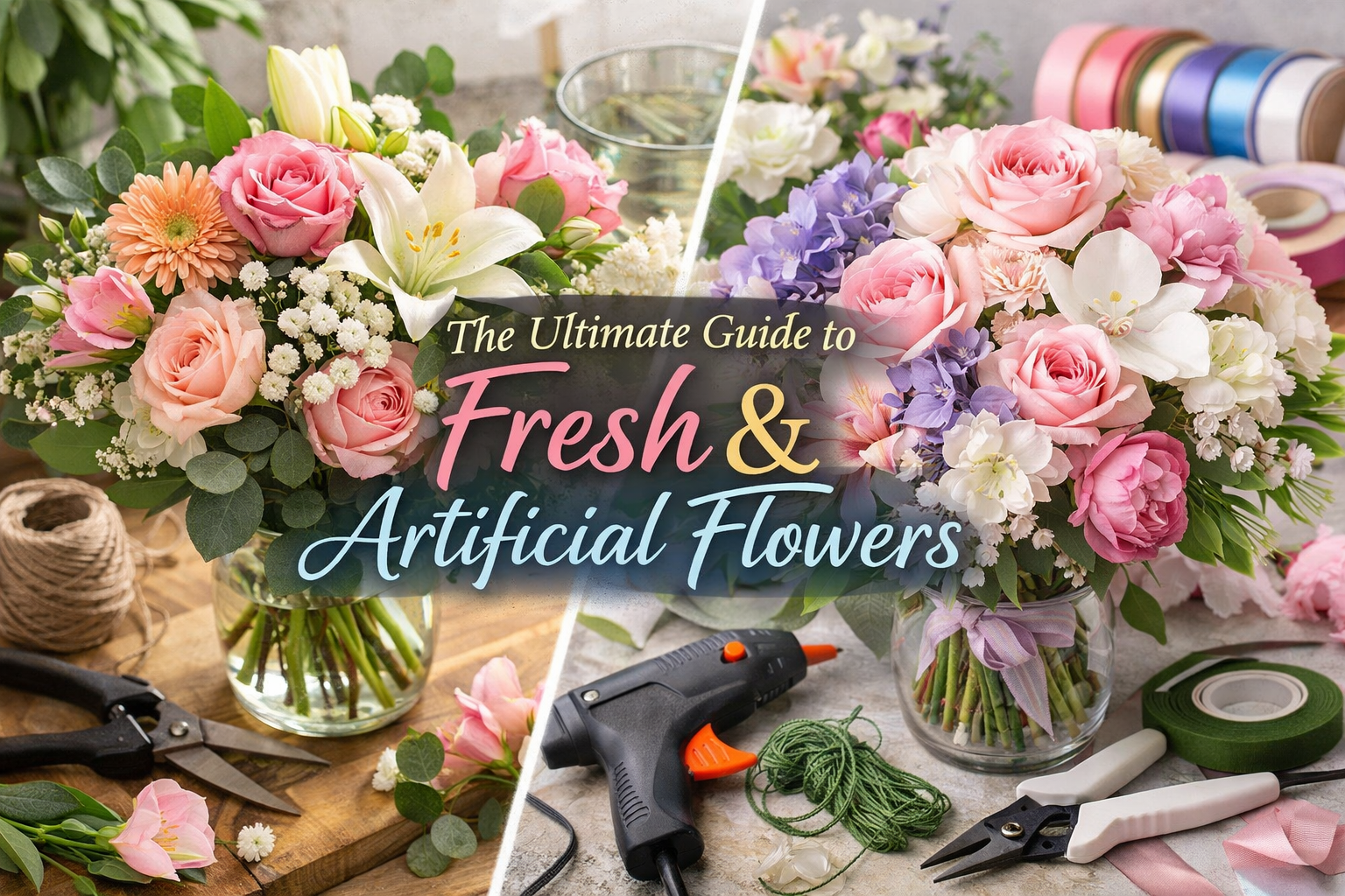 The Ultimate Guide to Fresh & Artificial Flowers