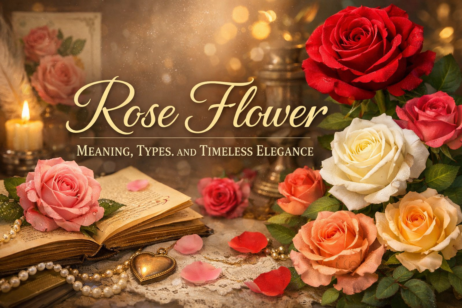 Rose Flower: Meaning, Types, and Timeless Elegance
